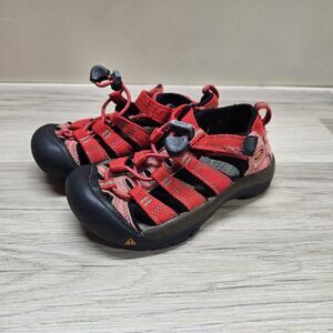 Keen Little Boys Red Sandals Size 12 Outdoor Waterproof Sport